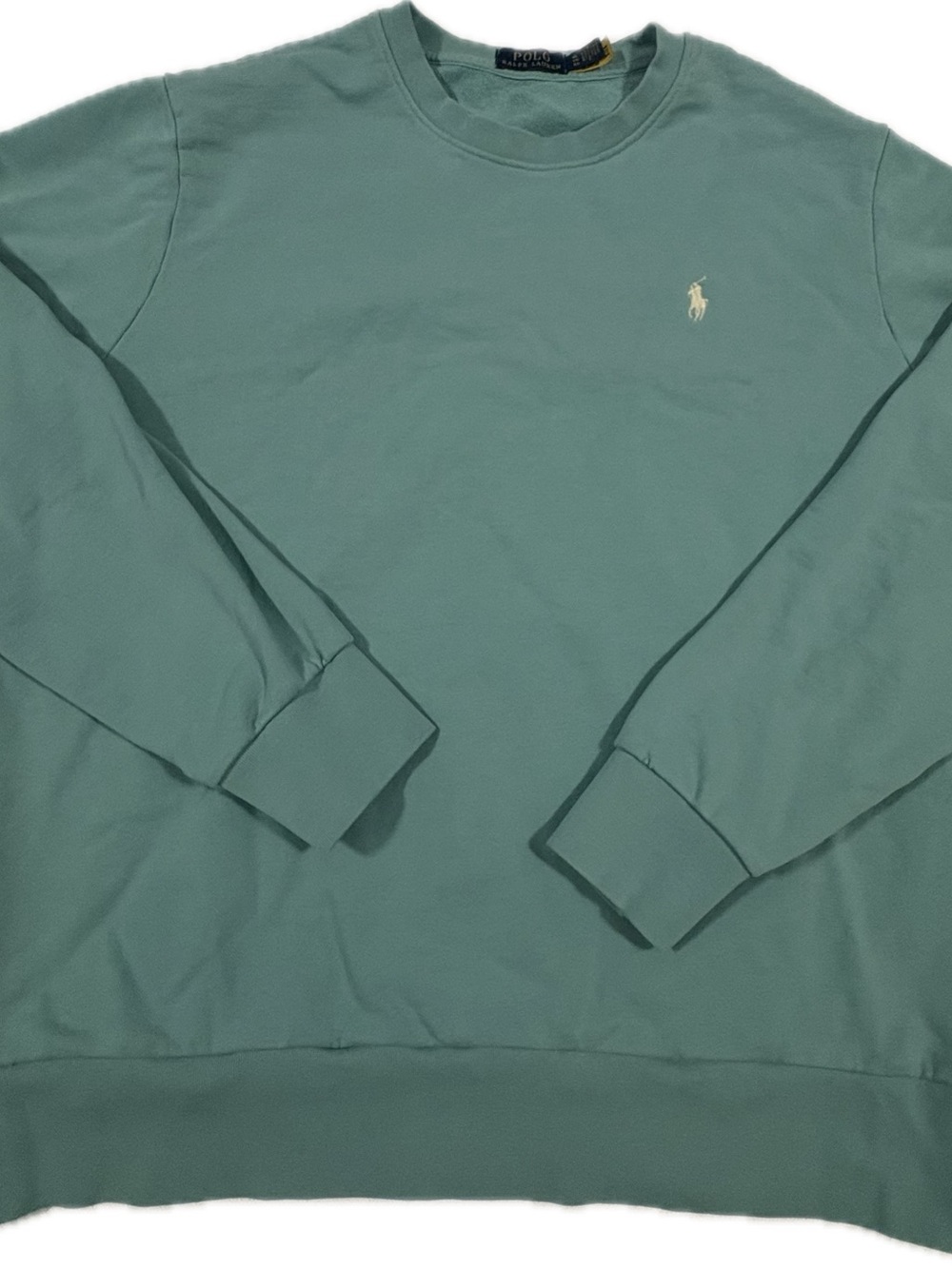 Polo by Ralph Lauren Ladies Green Crewneck Sweatshirt